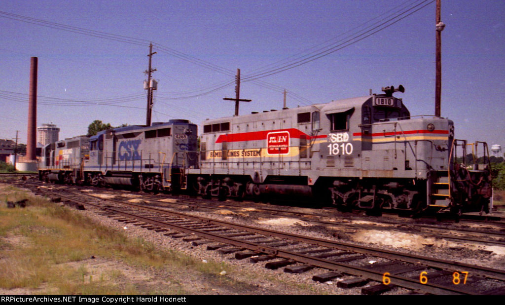 SBD 1810, CSX 4265, SBD 6729